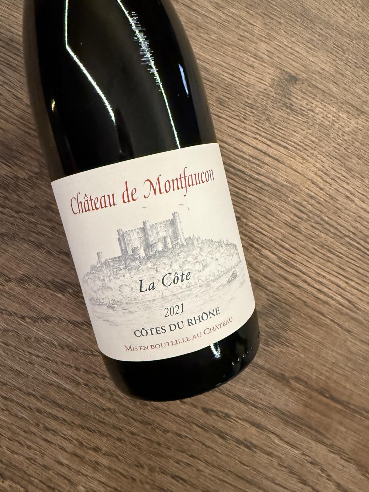 MONTFAUCON AOP LIRAC COTE DU RHONE LA COTE ROUGE 2021